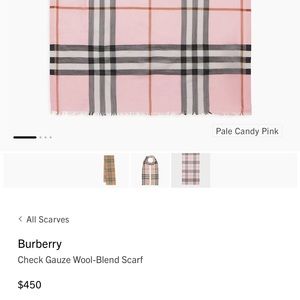 Burberry Wool-Blend Scarf